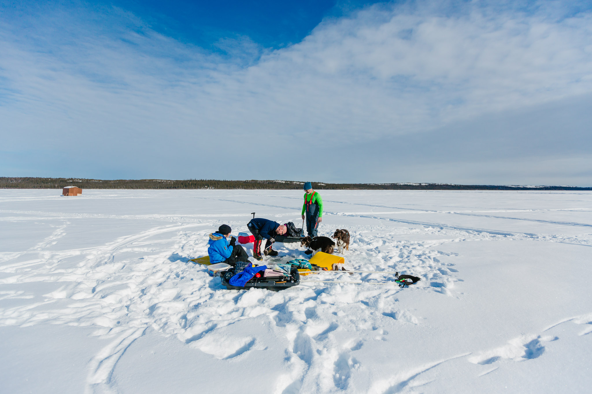 Day 3: ICE FISHING – Yellowknife, Northwest Territories – Canada